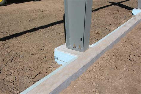 prefab steel foundation installation instructions